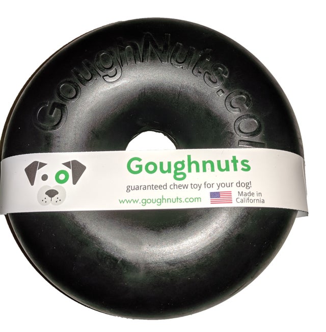 The Goughnuts Ring Dog Toy Is Designed